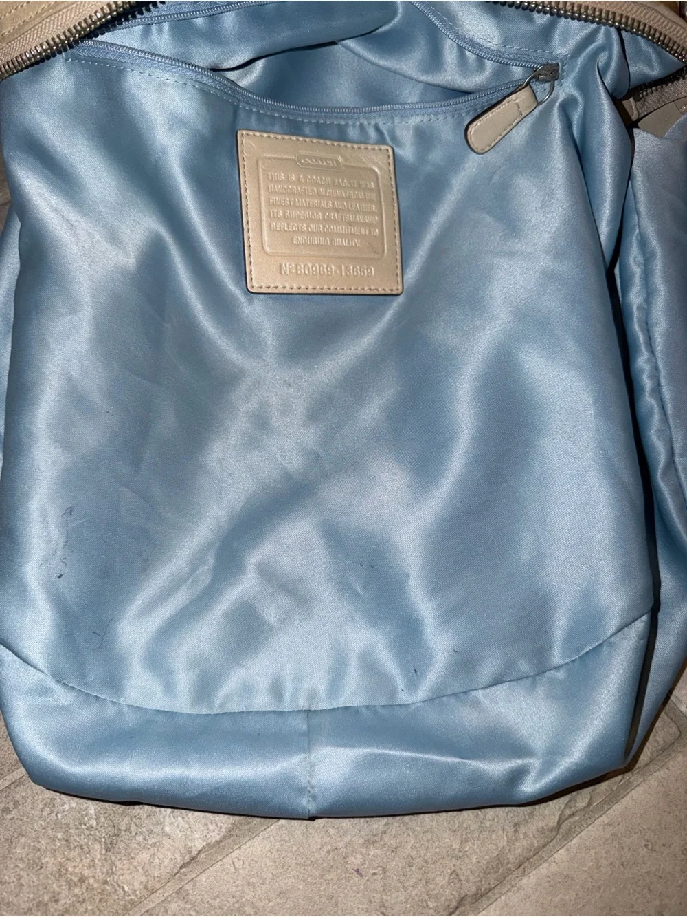 Coach gorgeous metallic